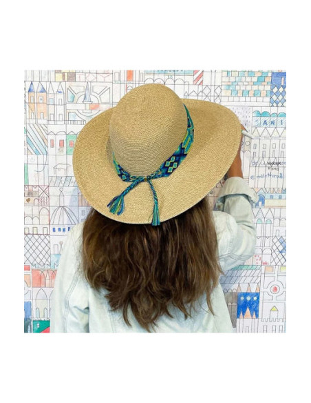 Chapeau anti-UV Illums Pavo Real UPF 50+