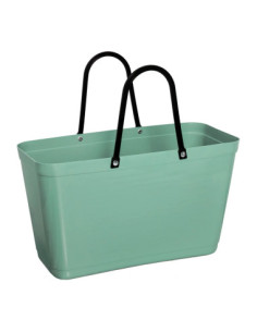 Cabas semi-rigide nougat  Hinza – sac de plage éco-responsable en bioplastique