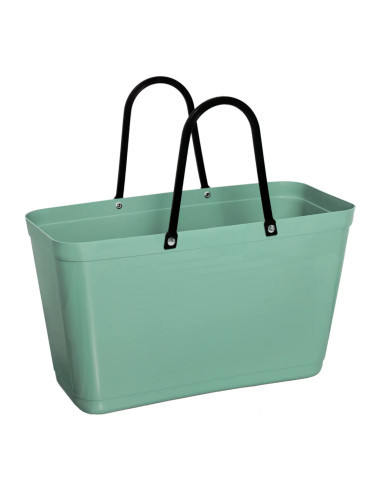 Cabas semi-rigide nougat  Hinza – sac de plage éco-responsable en bioplastique