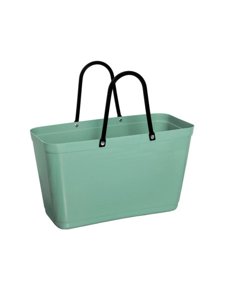 Cabas semi-rigide nougat  Hinza – sac de plage éco-responsable en bioplastique