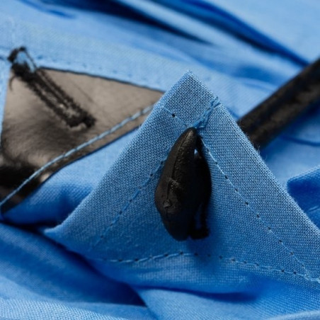 Drap de plage Ôbaba XXL bleu intense - Modèle St-Bart, made in France